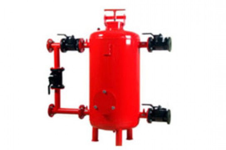 sand filter sand filter isolated on white background